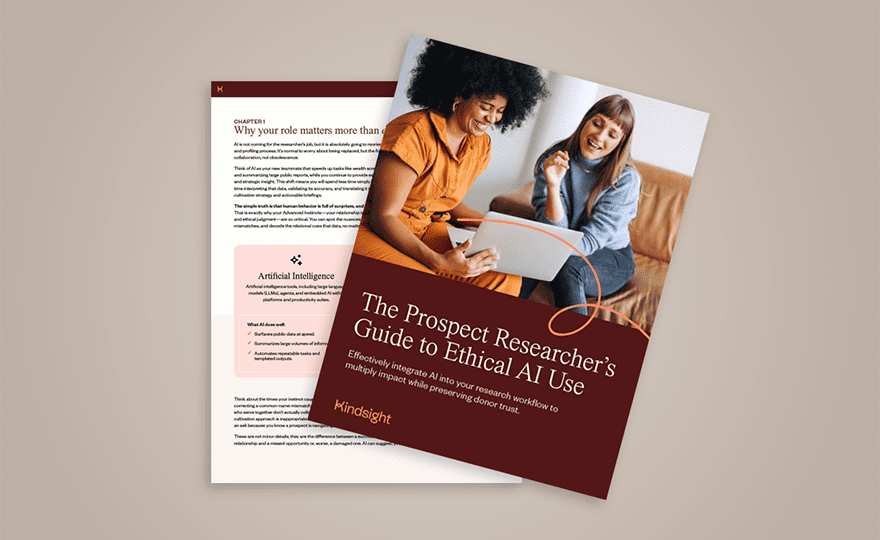 Prospect researchers guide to ethical AI use
